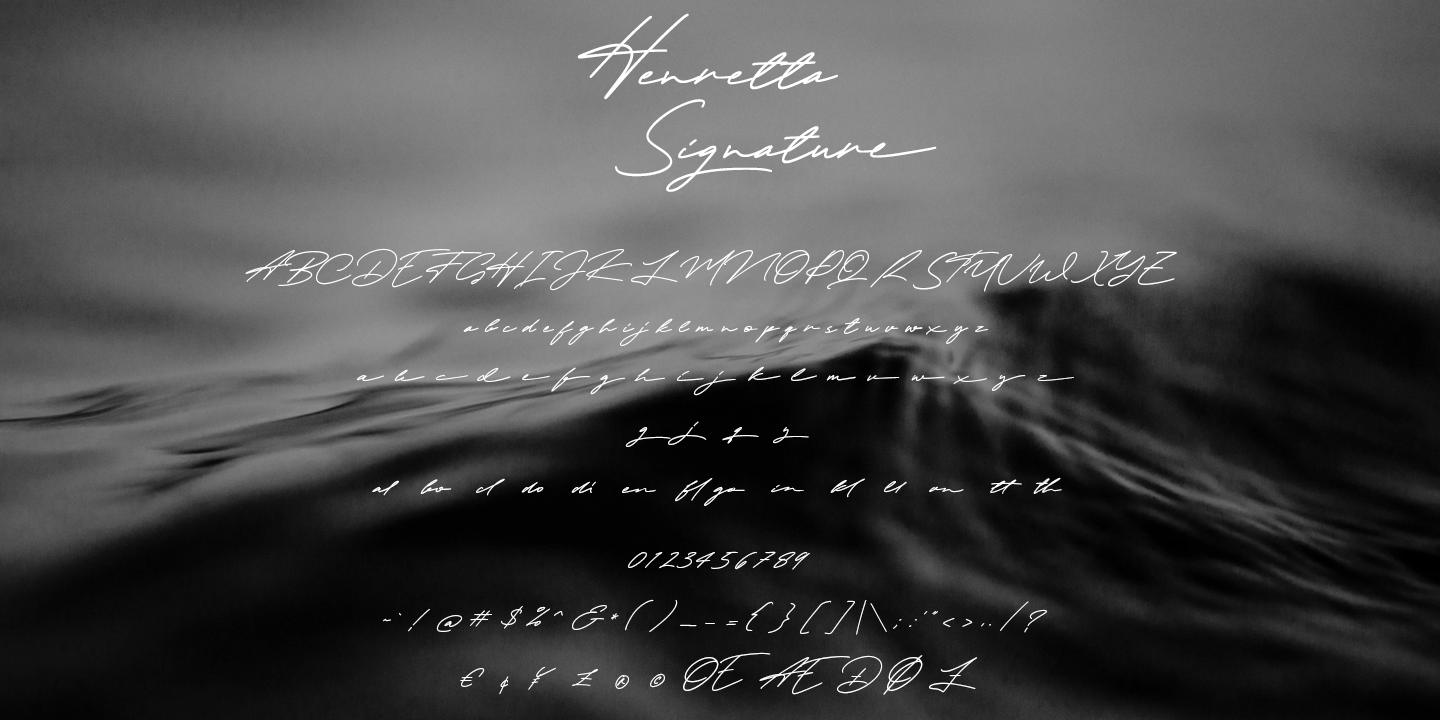 Henretta Signature